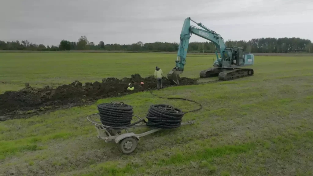 Drainage on agricultural land